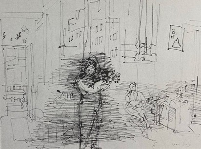 Violoniste, 1936