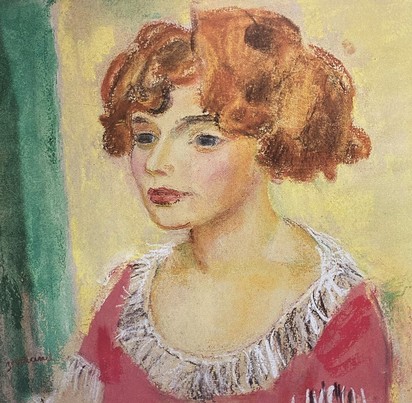 Jeune femme à la chevelure rousse