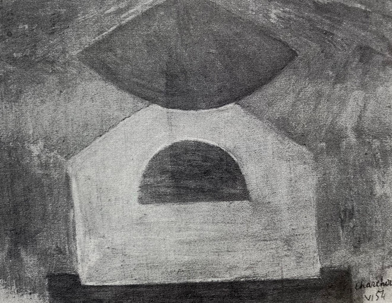 Serge Charchoune, Abstraction verte, 1954