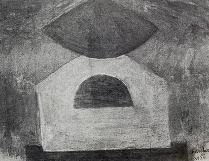 Abstraction verte, 1954