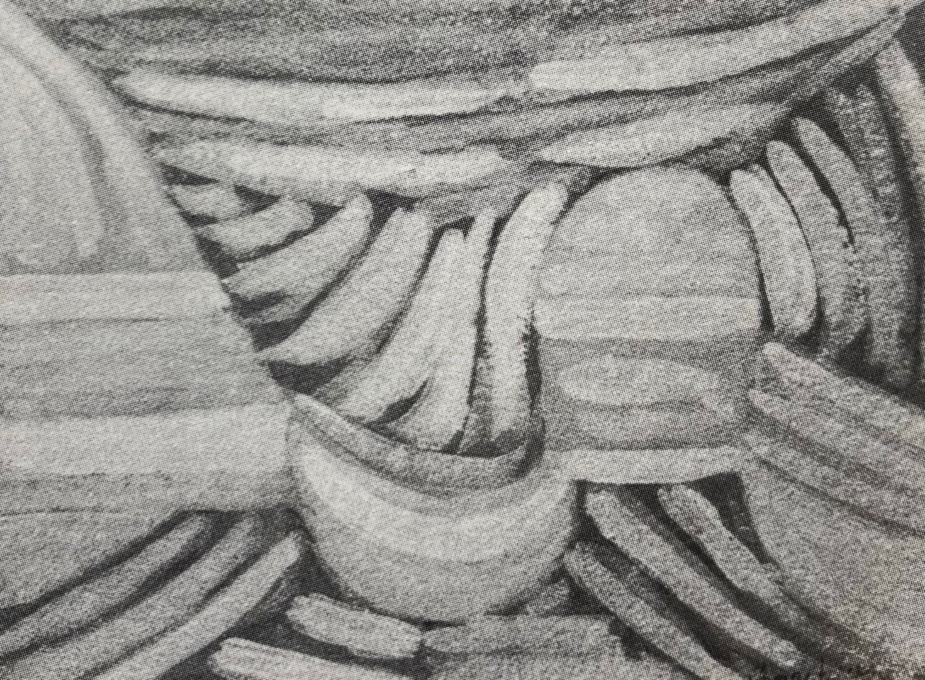 Serge Charchoune, Composition en blanc et vert