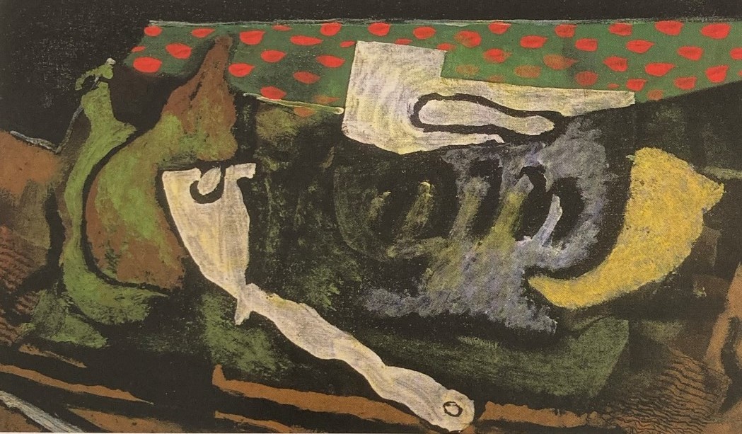 Georges Braque, Verre, pipe et poires, 1920