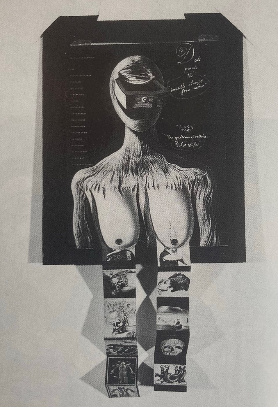 Salvador Dalí, Ausstellungsliste der Julien Levy Gallery, New York. Ausstellung vom 19.12.1936 - 9.01.1937.