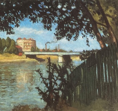 Le Pont de Billancourt, um 1904