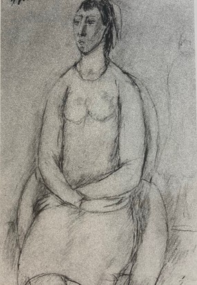 Femme assise