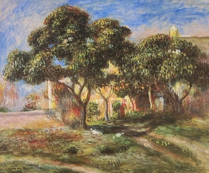 Les Néfliers à Cagnes, 1908