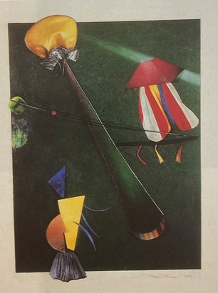 Study for Gefährliches Spiel 8, 1982