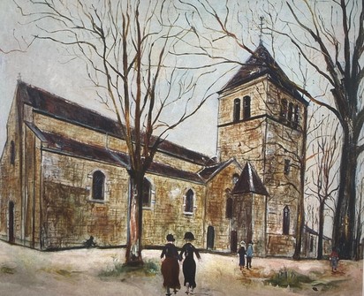 Eglise Notre Dame à Mâcon, 1932