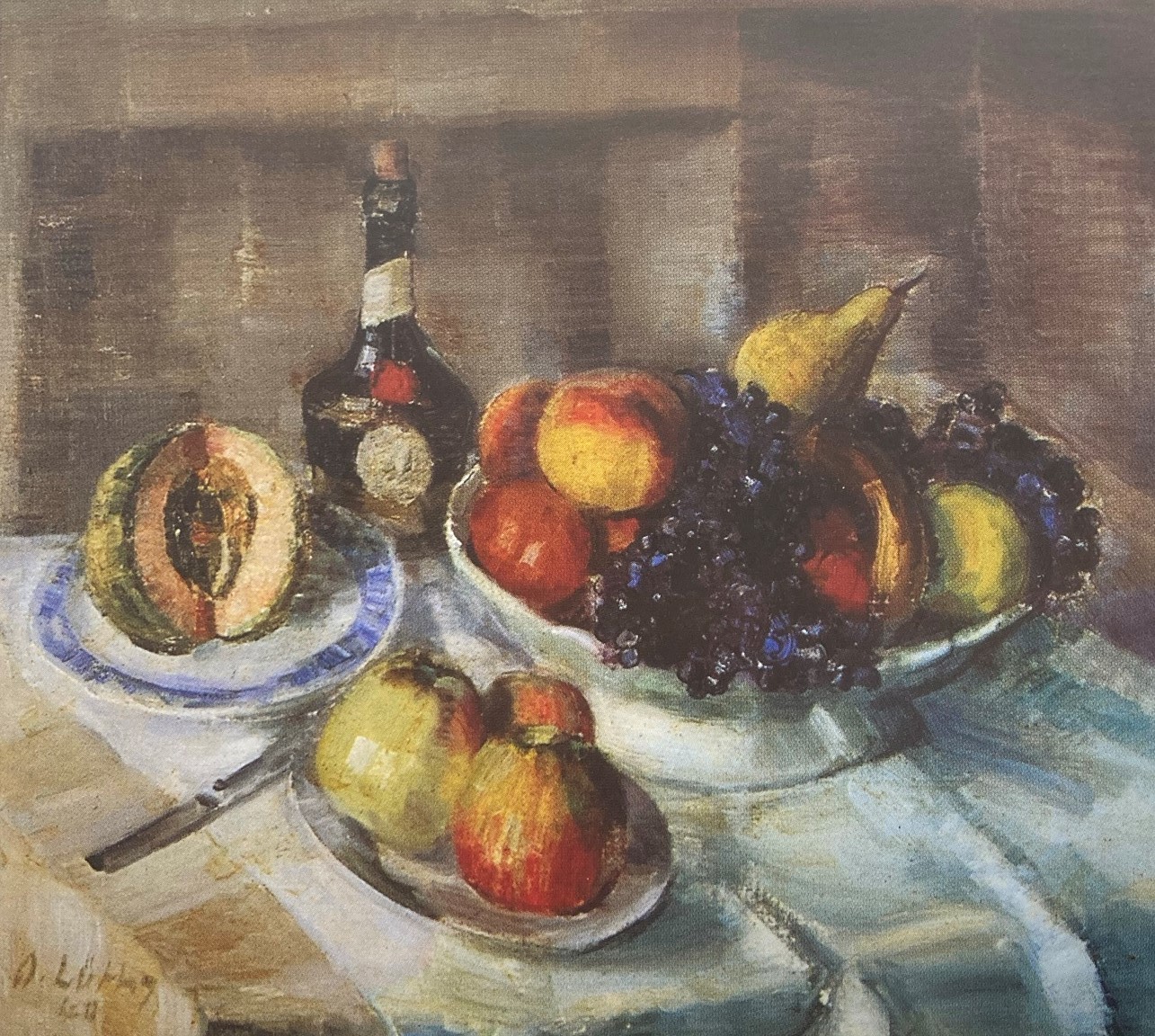 Oskar Wilhelm Lüthy, Still Life, 1940