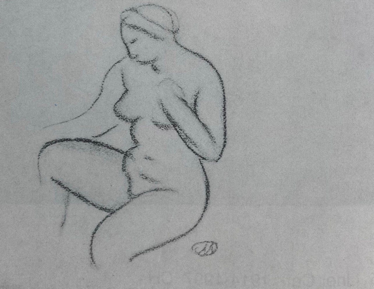 Aristide Maillol, Jeune femme assise