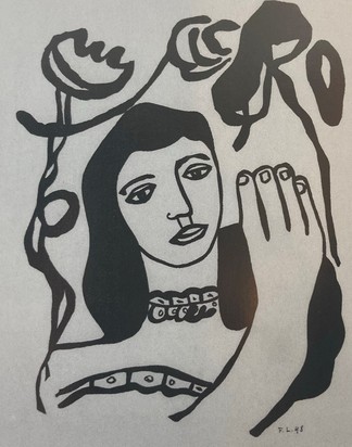 Portrait de jeune femme, 1948