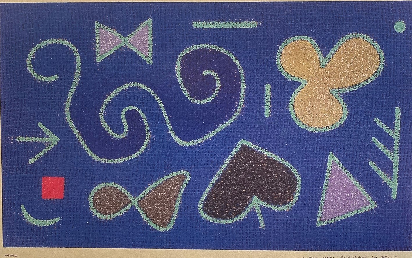 Otto Nebel, Schlichtes im Blau, "U 544", 1953