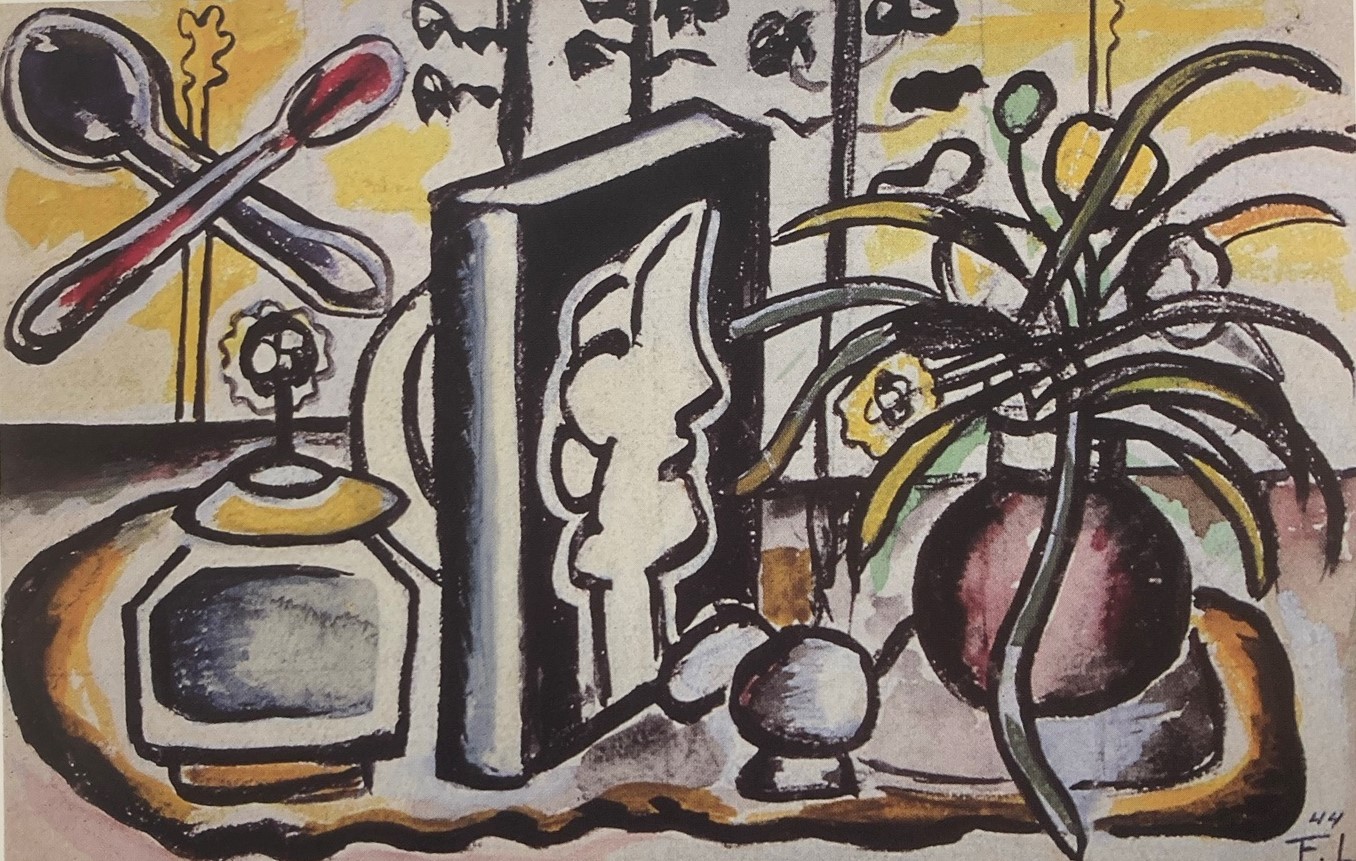 Fernand Léger, Nature morte au livre, 1944