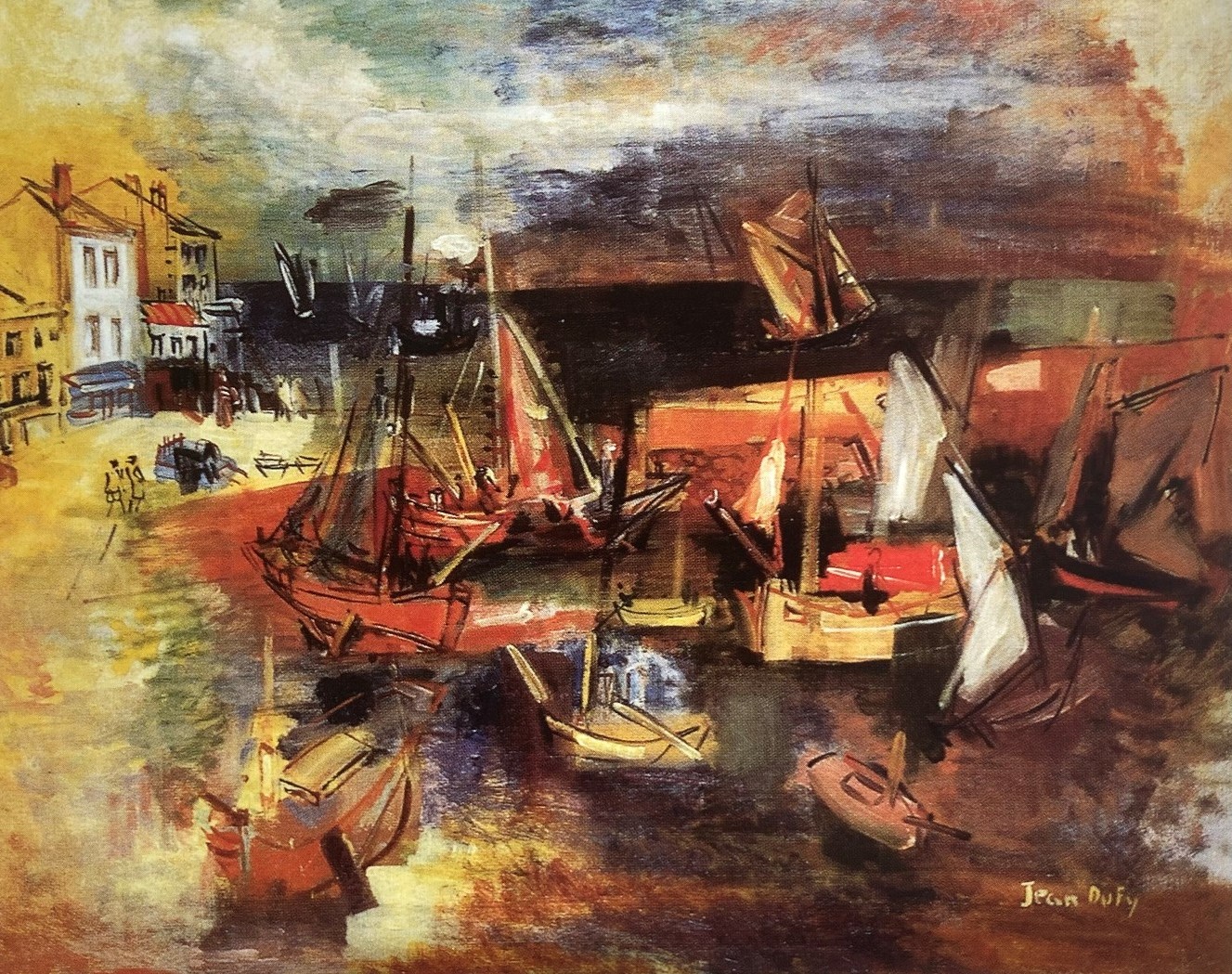 Raoul Dufy, La citerne à Golfe-Juan, 1927