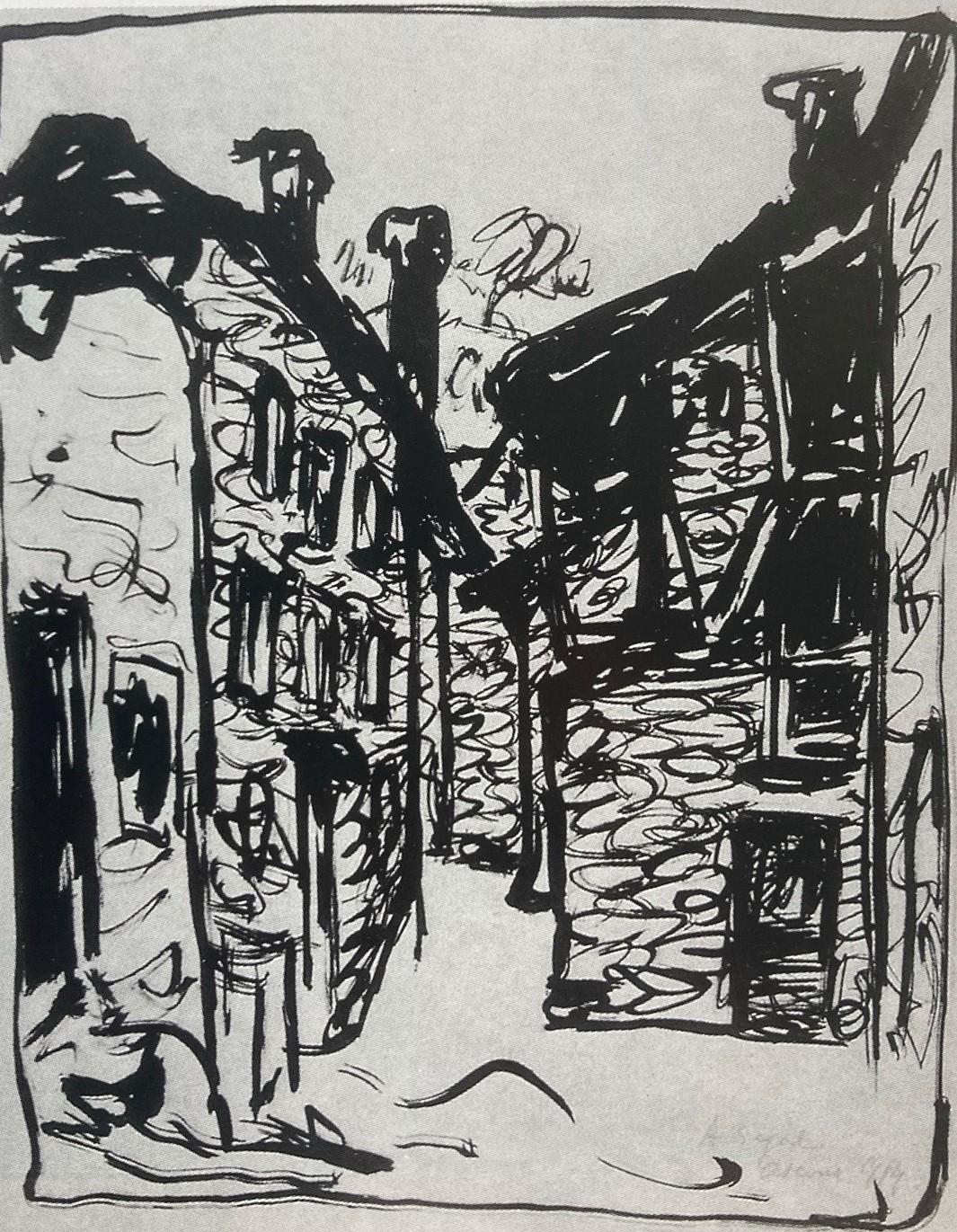 Arthur Segal, Ascona, 1914
