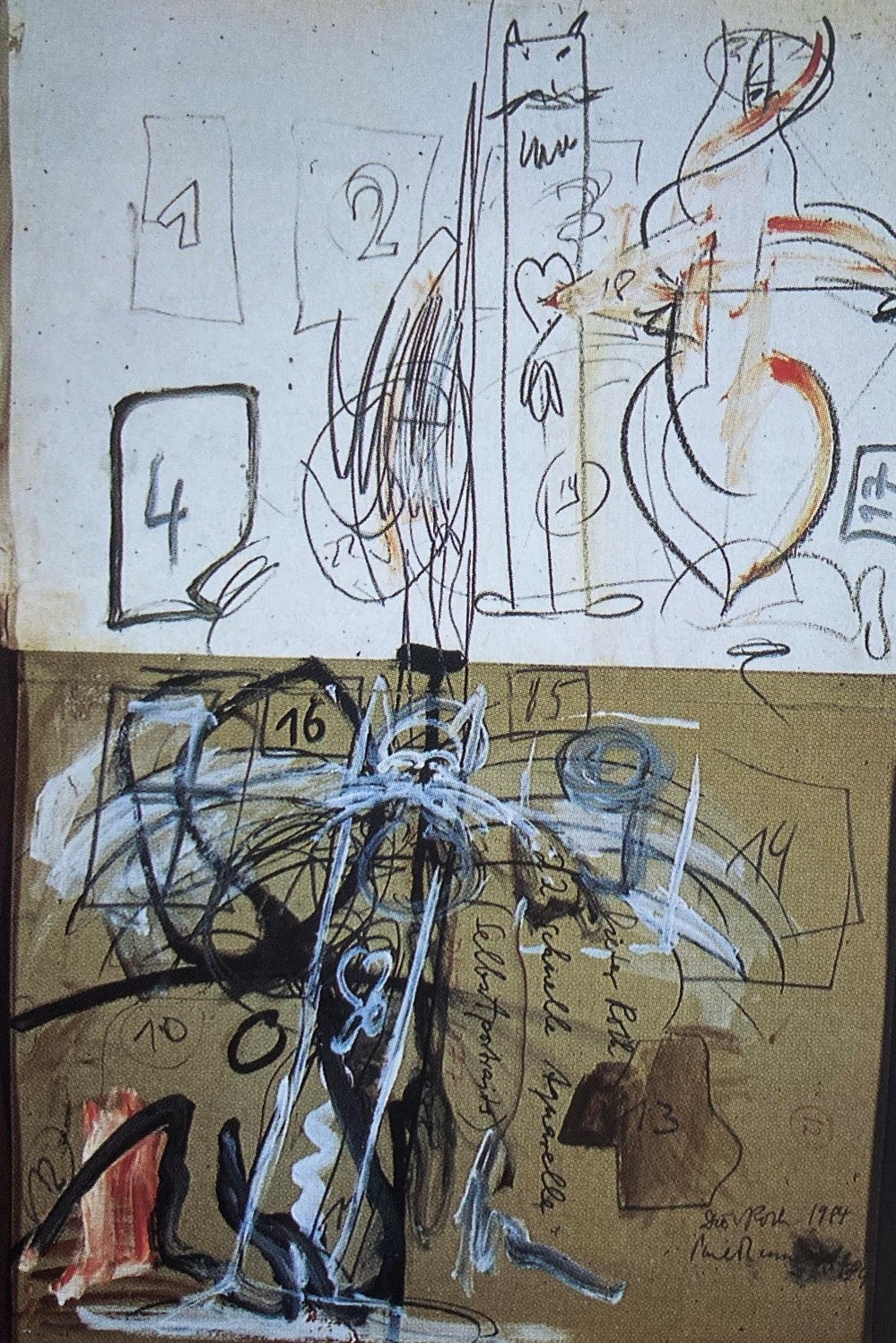Dieter Roth, 22 schnelle Aquarelle, 1984