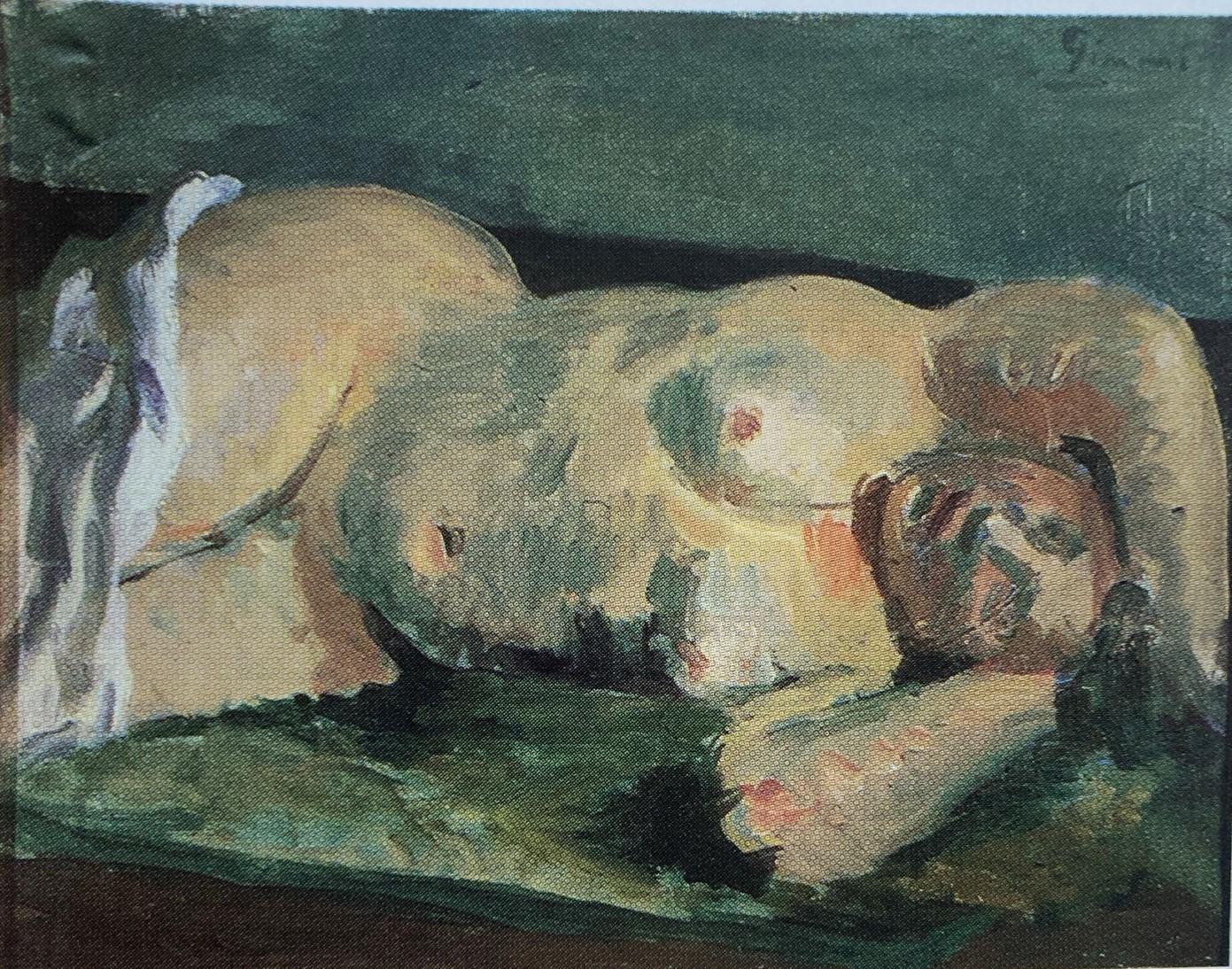 Wilhelm Gimmi, Nu couché, 1930