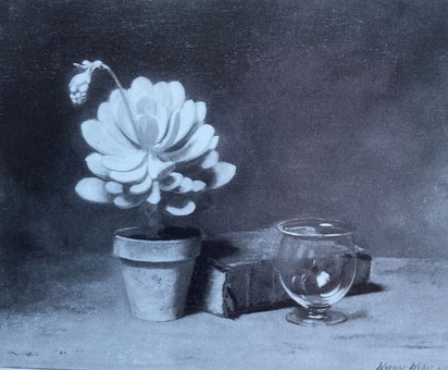 Houseleek with Book and Glass, 1945