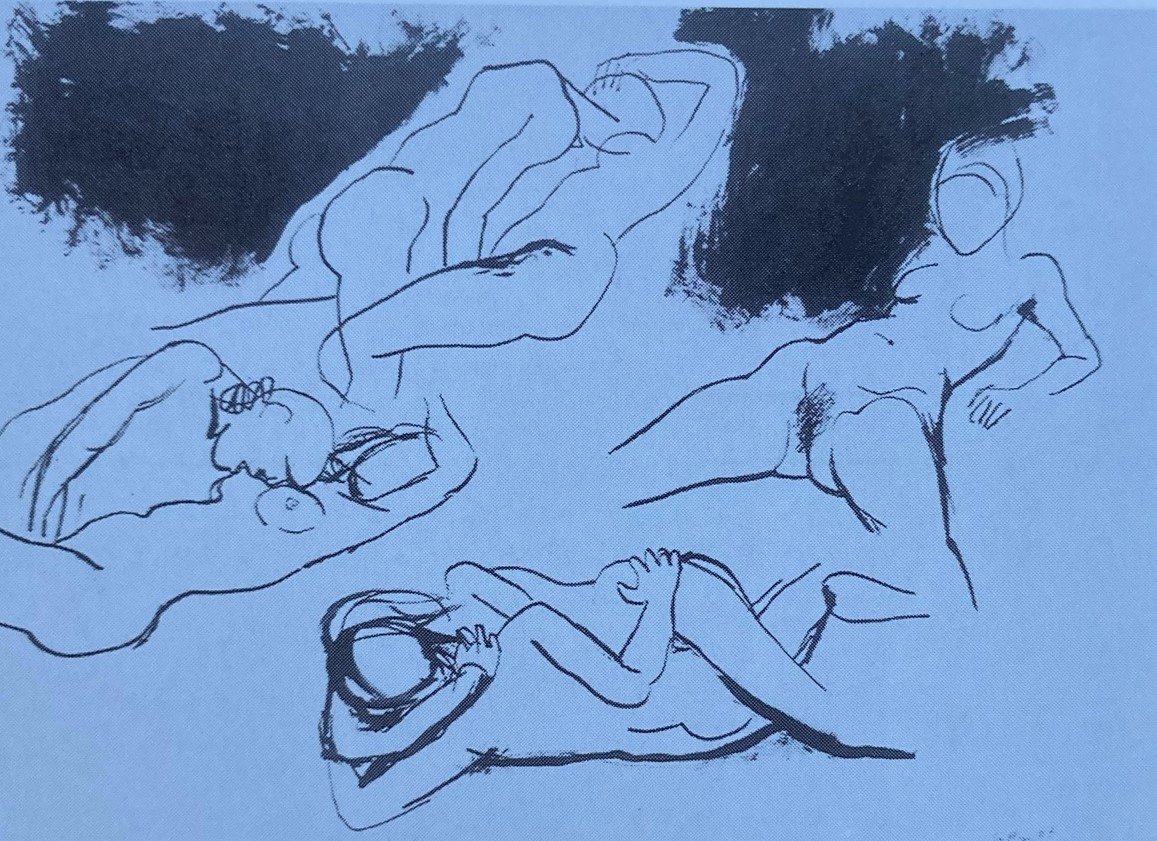 Renato Guttuso, Nudi, 1967