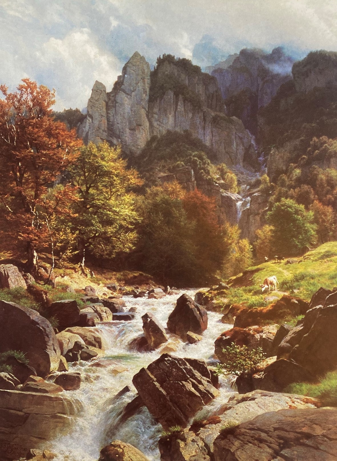Johann Gottfried Steffan, Vor dem Gewitter