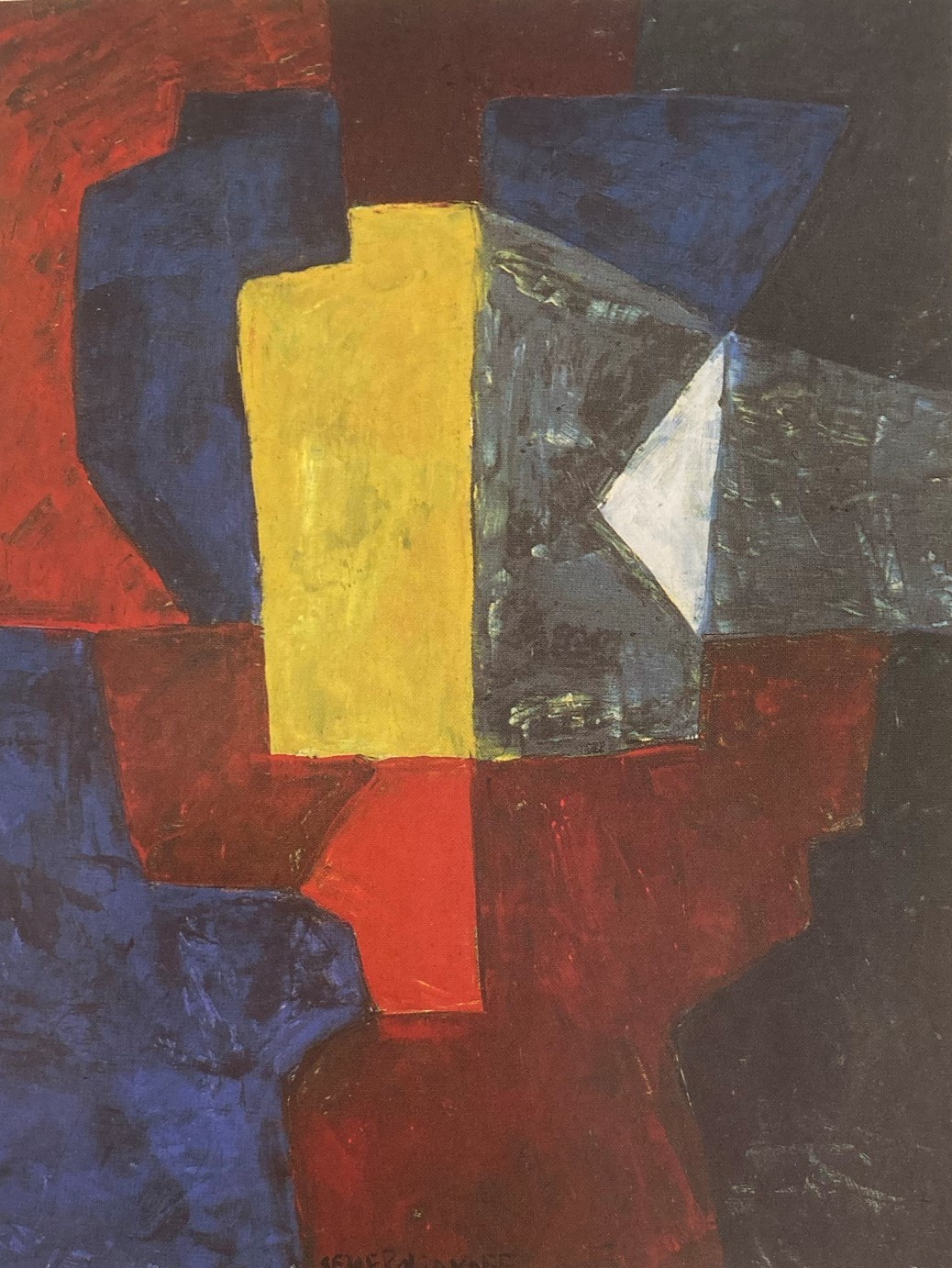 Serge Poliakoff, Composition abstraite