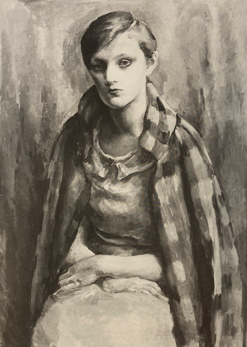 Adolphe Milich, Portrait Madame René Clair, 1928