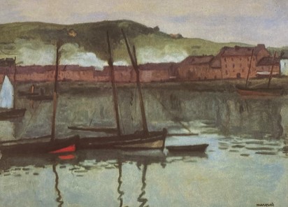 Le port de Fécamp, 1906