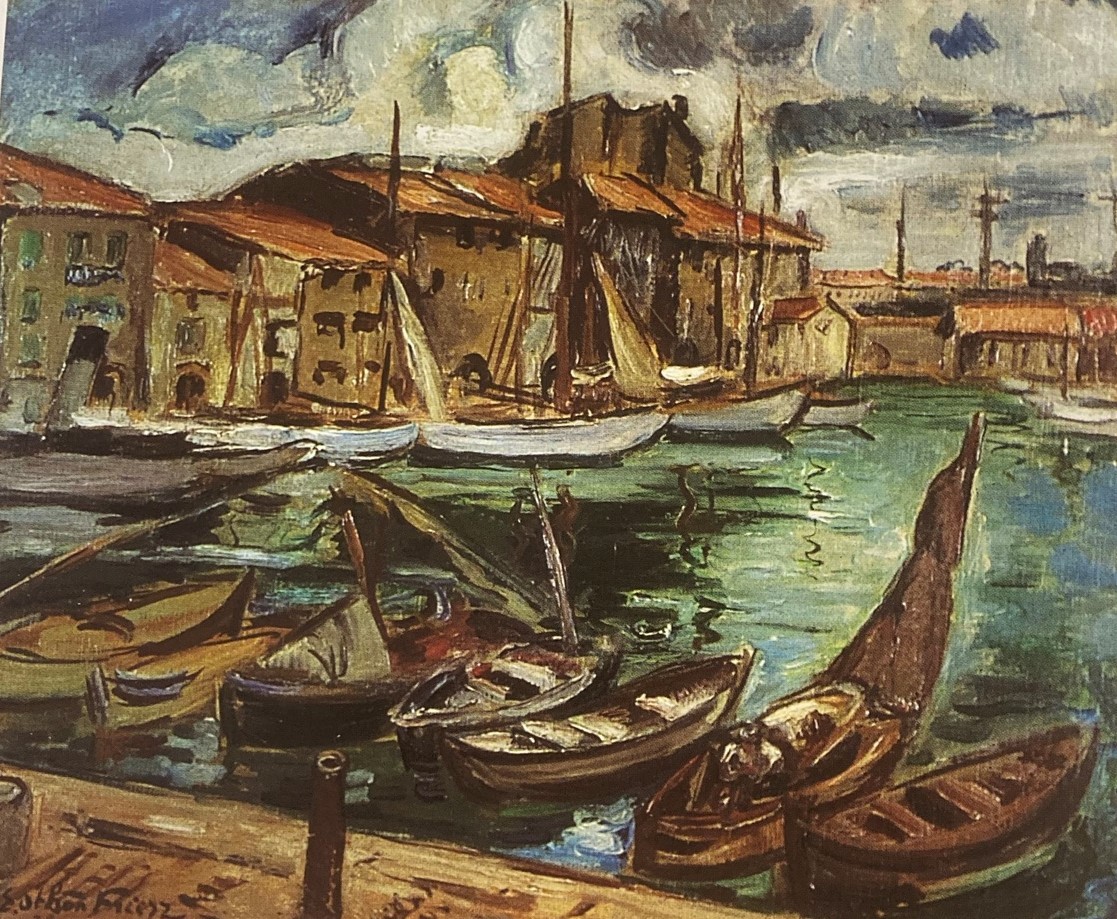 Emile Othon Friesz, Toulon, le Port, 1929