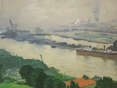 La Seine à Croisset (près de Rouen), 1927