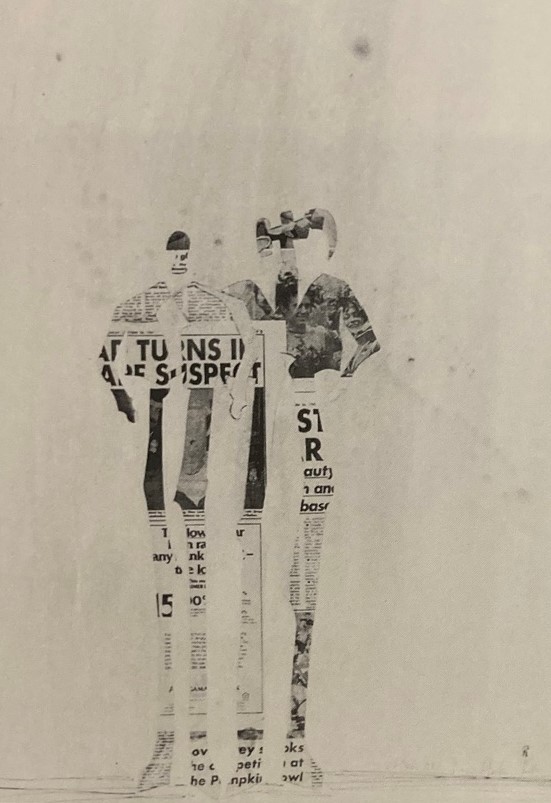 Kurt Laurenz Metzler, Two figures, 1981
