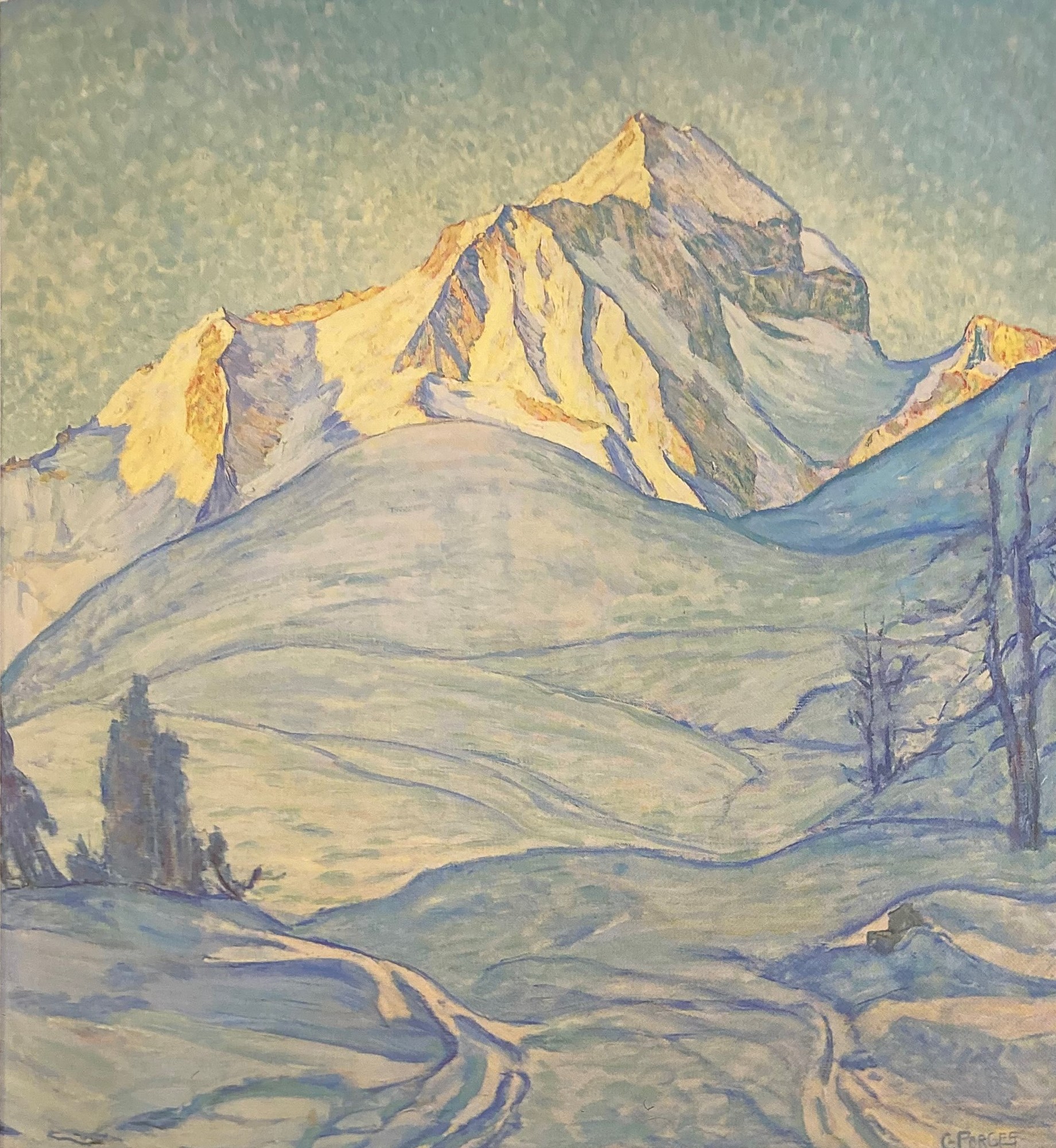 Clara Porges, Piz Julier (im Engadin)