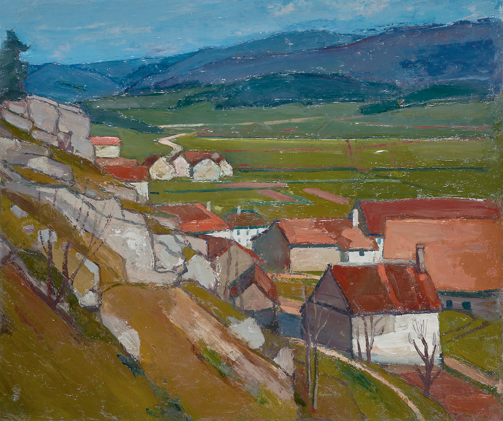 Albert Schnyder, Le Val de Terbi (Vicques)