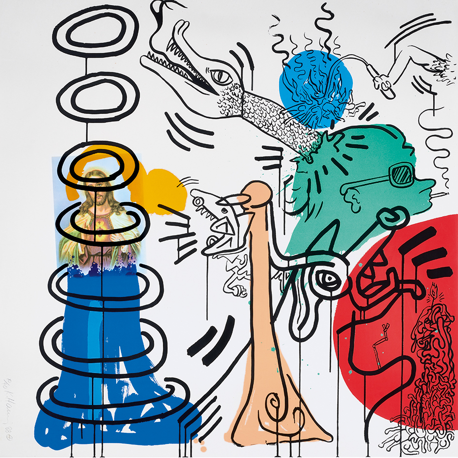 Keith Haring, Untitled No. 5, aus "Apocalypse"