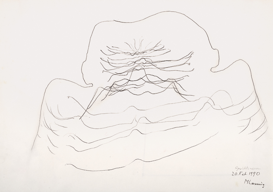 Maria Lassnig, Gesichtsnerven