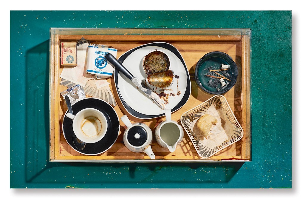 Daniel Spoerri, Variations d'un petit déjeuner