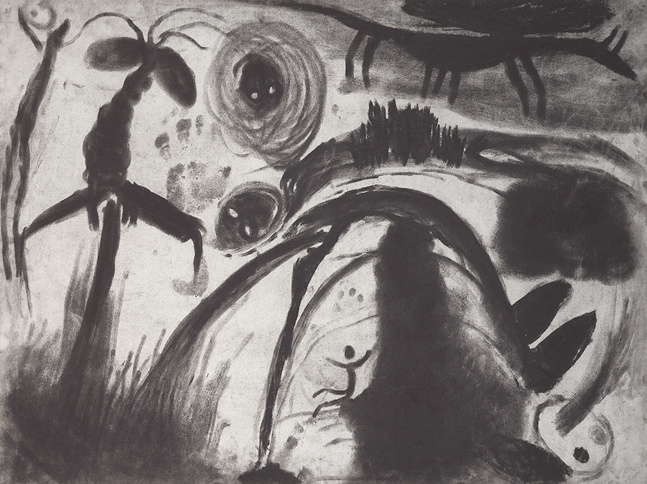 Miriam Cahn, Triptych. Untitled