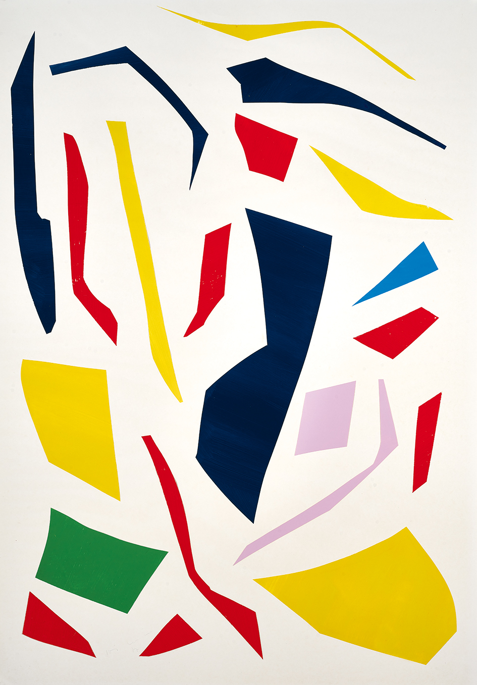 Imi Knoebel, Untitled (Messerschnitte)