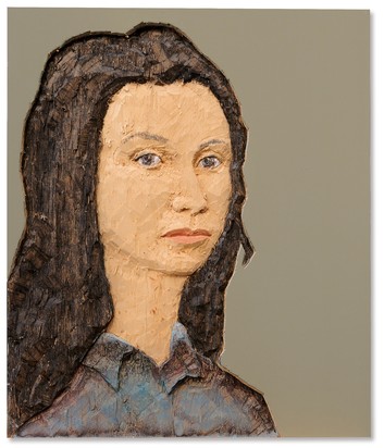 Kopfrelief Frau  (Head Relief Woman)