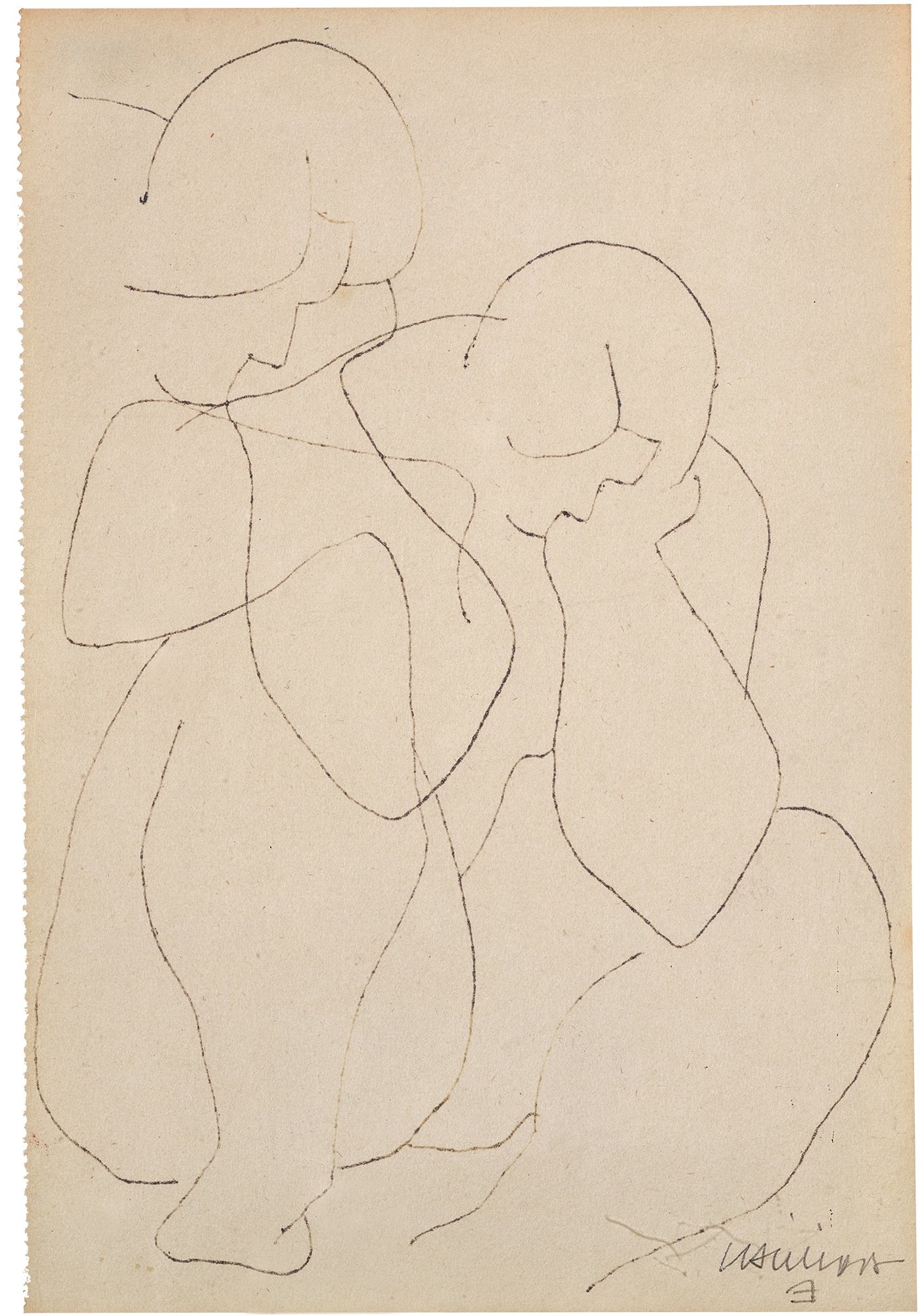 Eduardo Chillida, Due figure
