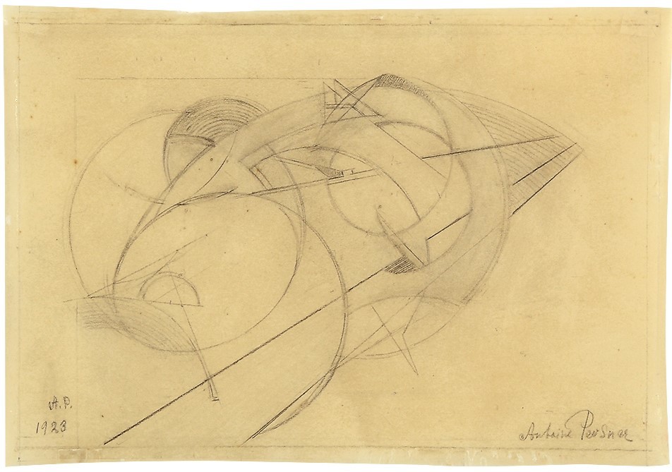 Antoine Pevsner, Composition