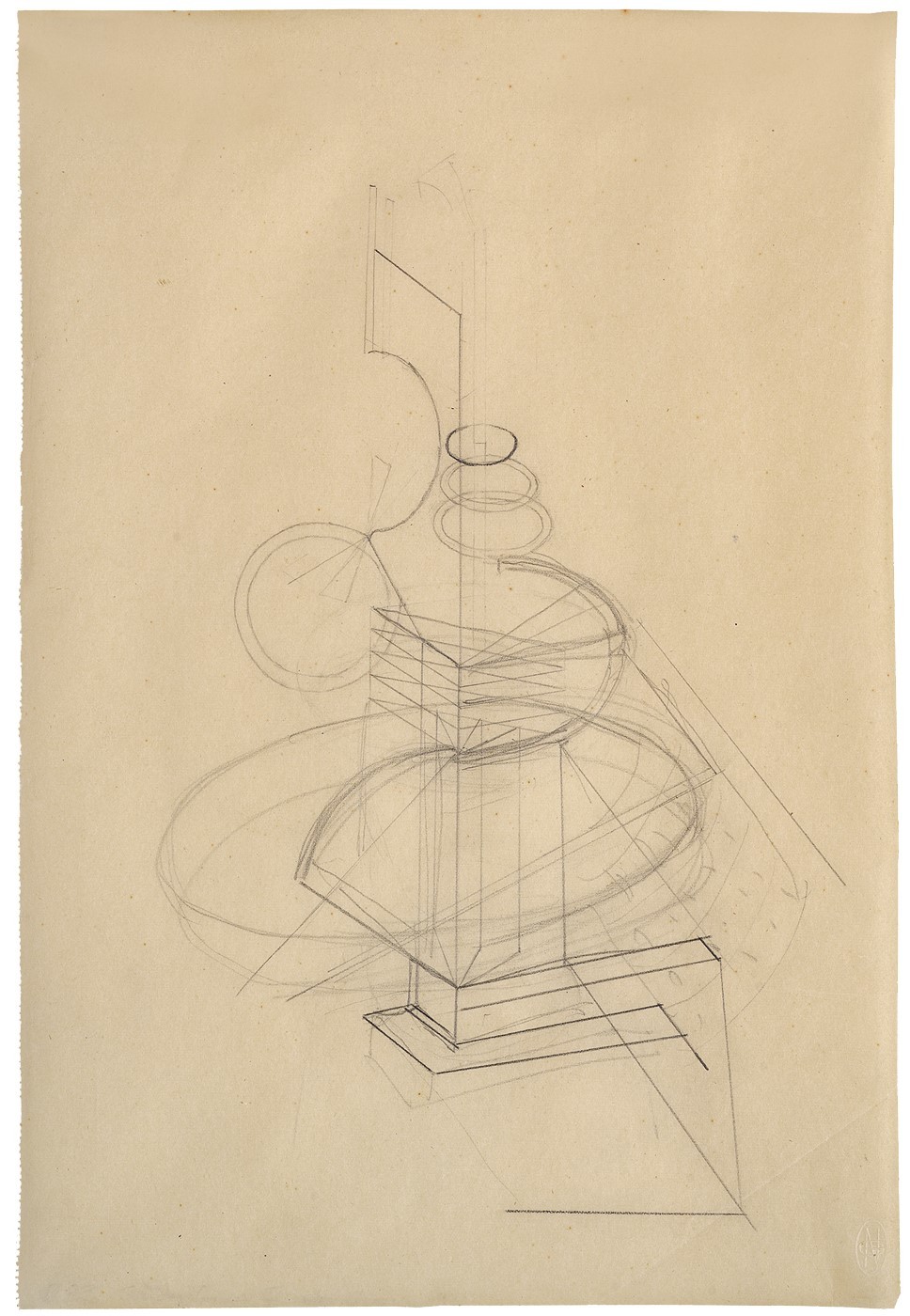 Naum Gabo, Study for a Monument for an Observatory