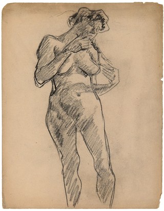 Femme nue debout