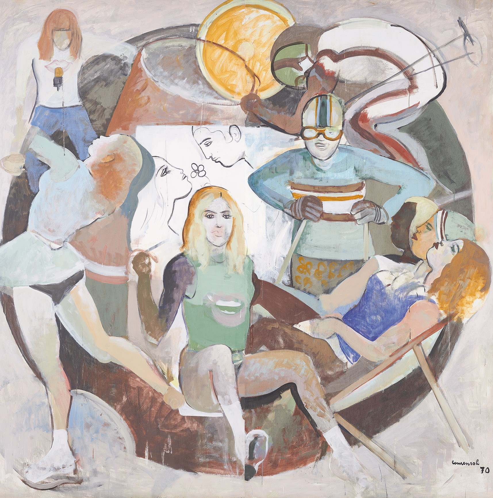 Mario Comensoli, Untitled