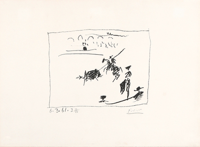 La Pique, aus "A los toros avec Picasso"