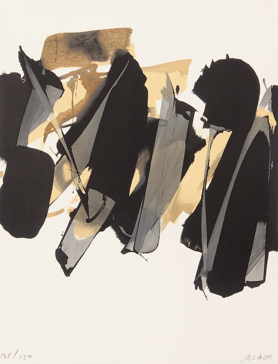 Pierre Soulages, Lithographie n° 14