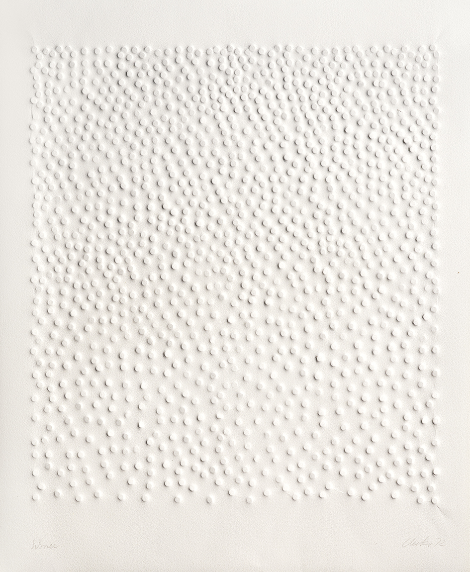 Günther Uecker, Schnee