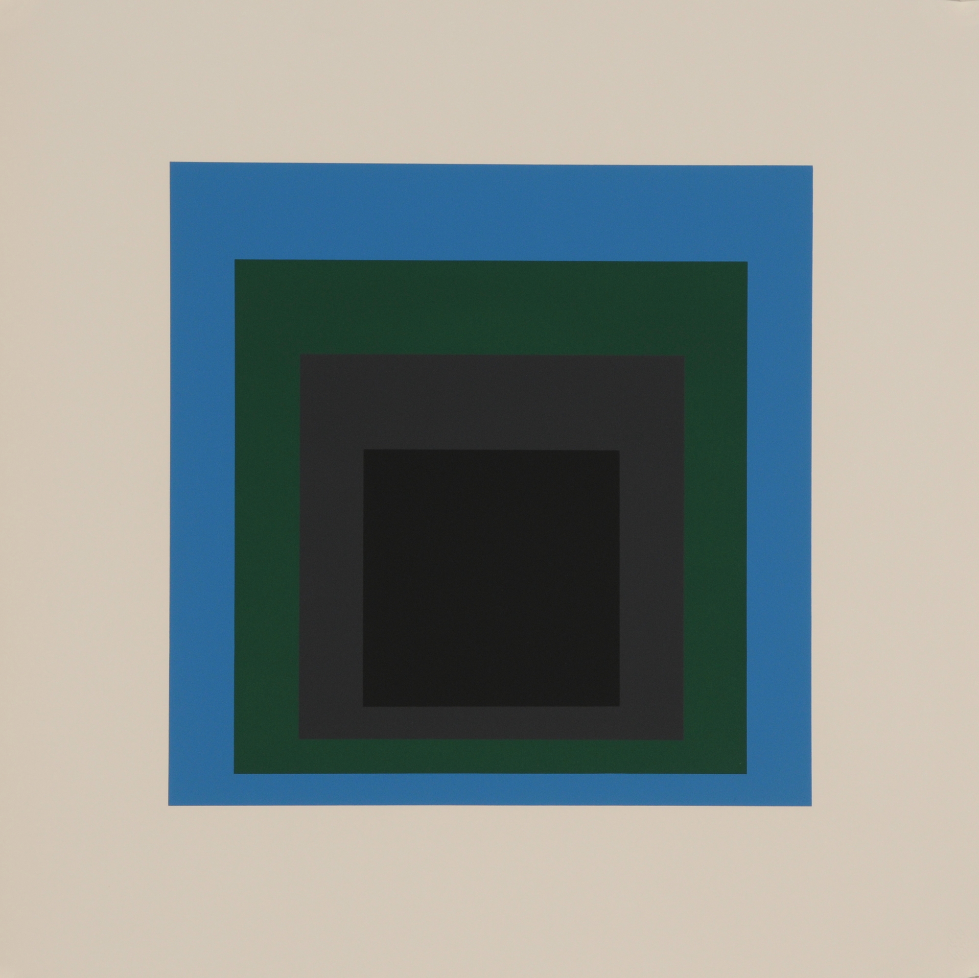 Josef Albers, 2 Blätter aus "Soft Edge - Hard Edge"