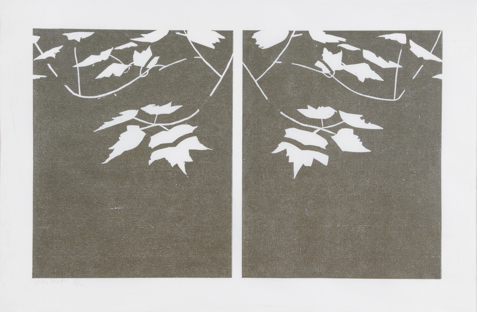 Alex Katz, Black Pond