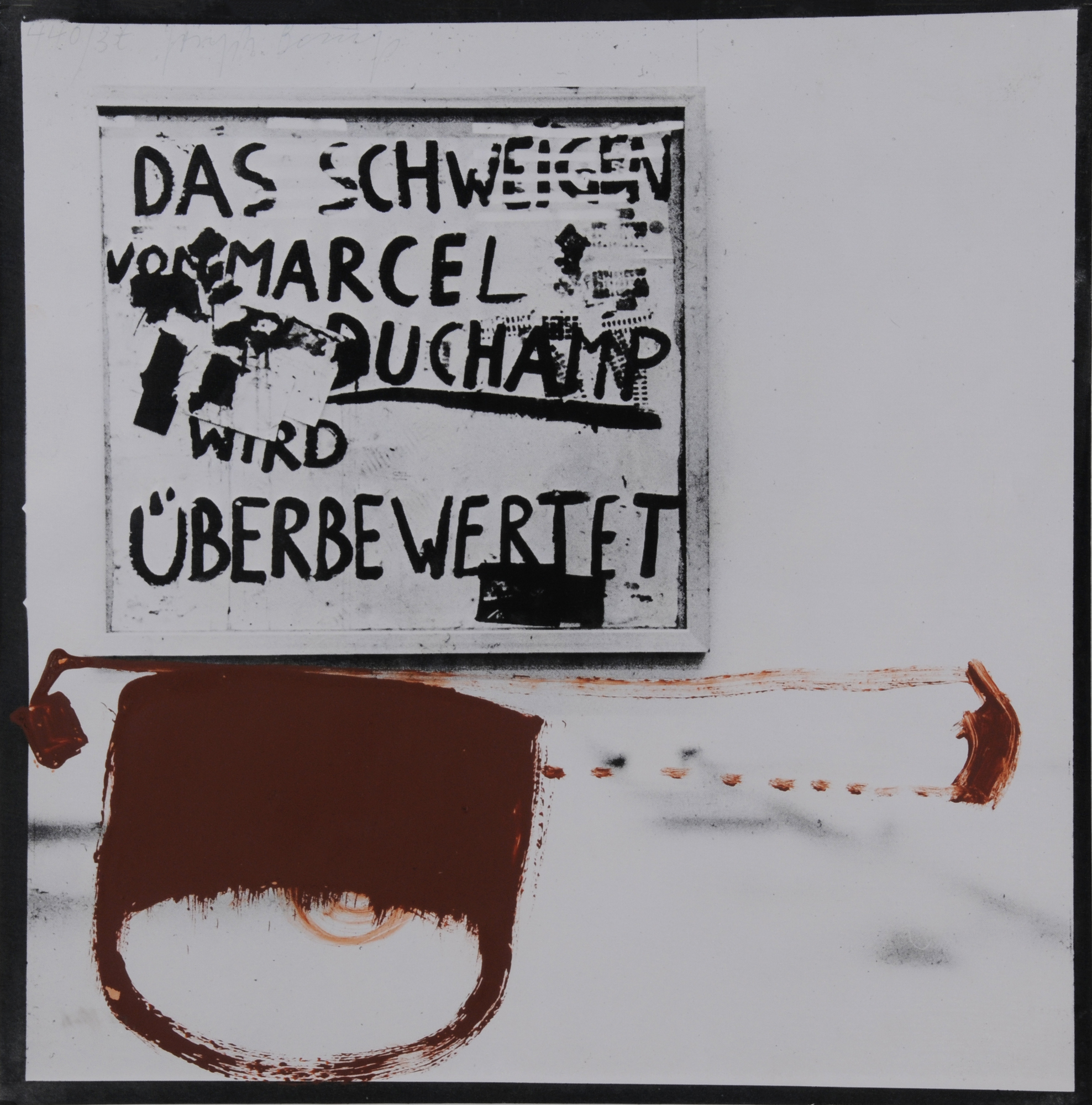 Joseph Beuys, Sheet from "3-Tonnen-Edition"
