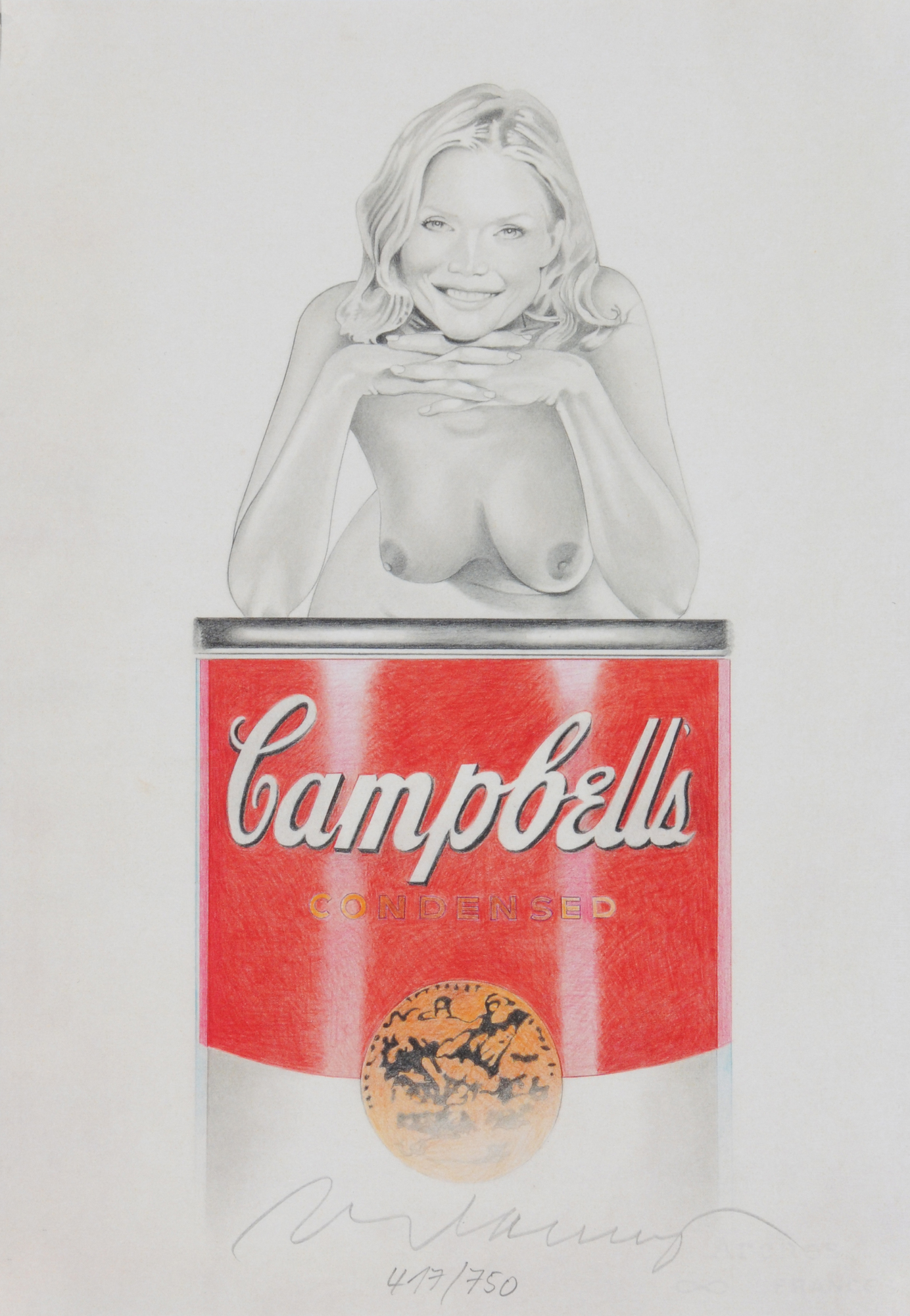 Mel Ramos, Campbell's Suzy Soup